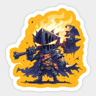 chibi dark soul Sticker